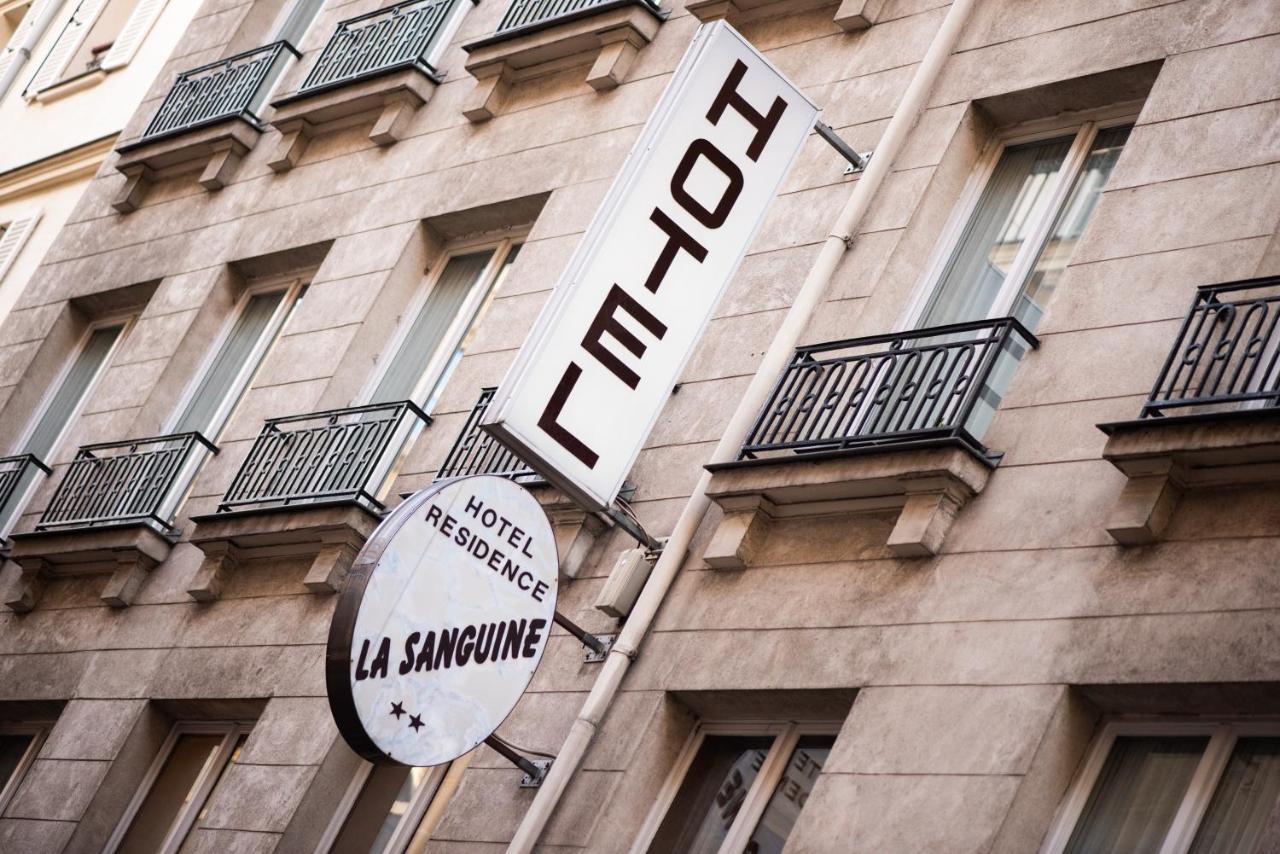 Hotel La Sanguine Paryż Zewnętrze zdjęcie